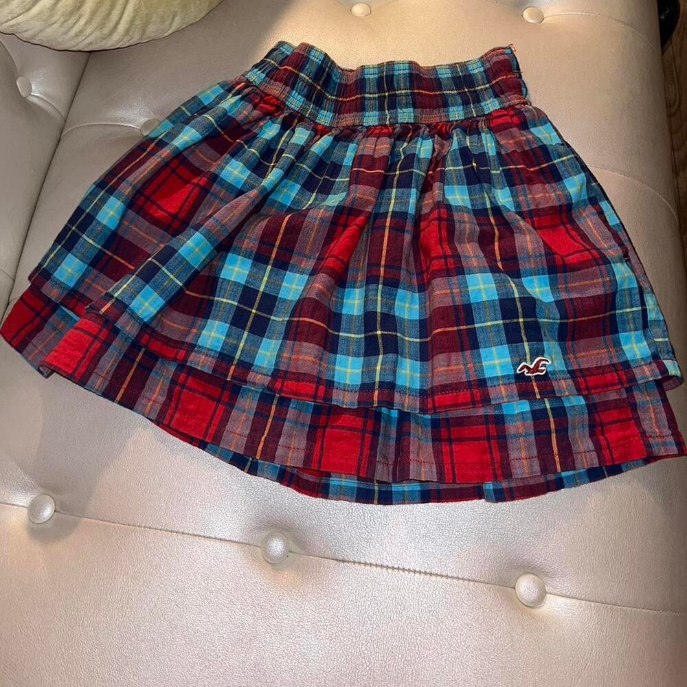 Vintage hollister pleated skirt y2k